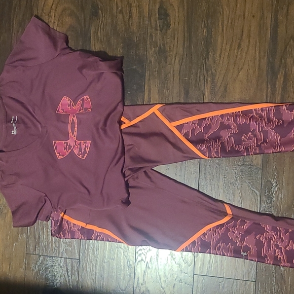 Under Armour matching leggings set - Picture 1 of 5